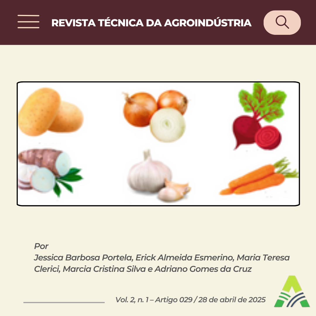TUBERCULOS E RAIZES PREBIÓTICOS: RELEVÂNCIA DE APLICAÇÃO EM PRODUTOS LÁCTEOS
